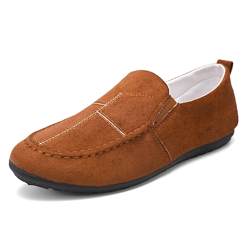 

Per uomo Mocassini e Slip-Ons Penny Loafers Informale Giornaliero Similpelle Nero Cachi Primavera Estate
