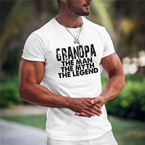 

Per uomo maglietta Magliette Pop art Alfabetico Girocollo Abbigliamento Stampa 3D Esterno Informale Manica corta Stampa Vintage Di tendenza Originale