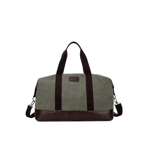

Per uomo Borsetta Borsa in tela Tela Esterno Shopping Cerniera Massima capacità Tinta unica Nero Verde militare Cachi