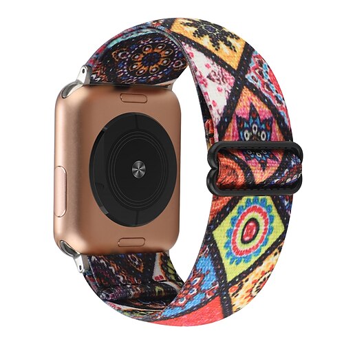 

Bucle en Solo Loop Compatible con Apple Watch Correa 38mm 40mm 41mm 42mm 44mm 45mm 49mm Elástico Eslático Nailon correa de repuesto para Serie iwatch Ultra 8 7 6 5 4 3 2 1 SE