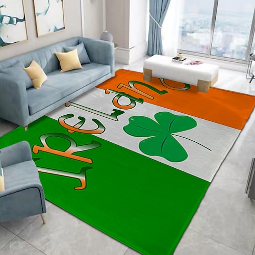 

St patrick vert tapis paillasson couloir tapis tapis pour chambre salon tapis cuisine salle de bain anti-dérapant tapis de sol