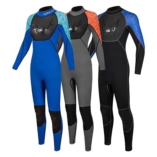 

Per donna Muta in Neoprene 3mm Neoprene SCR Mute da immersione Tenere al caldo UPF50 Traspirante Elevata elasticità Manica lunga Integrale Zíper Traseiro - Nuoto Immersioni Surf Sub Inverno