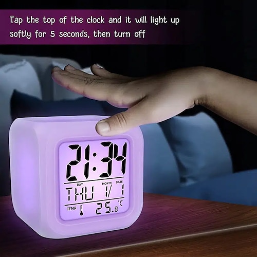 1pc pantalla de visualización / Luz de noche LED Batería Impermeable