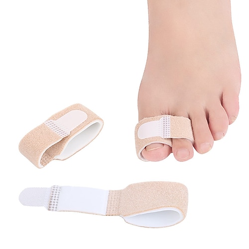 

1PC Bunion Toe Separators for Overlapping Toes Women Men Gel Toe Spacers Bunion Corrector with 2 Loops for feet