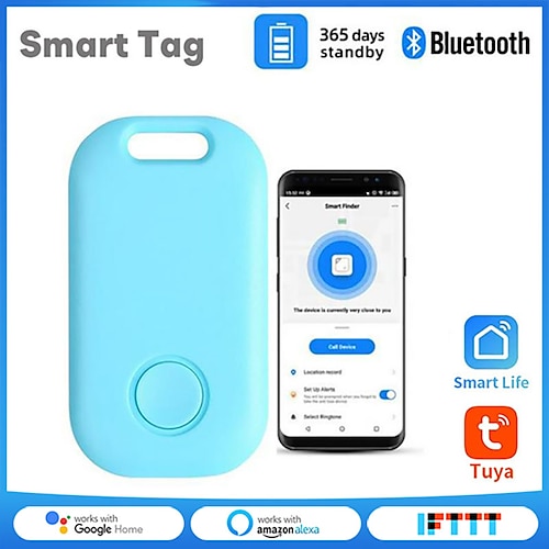 

mini smart bluetooth kompatibel tracker anti tapt smart finder anti tapt alarm smart tag mini nøkkel tap forebygging enhet 1 stk