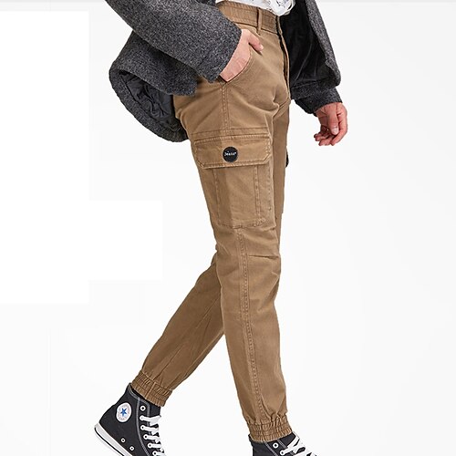 

Per uomo Pantaloni cargo Pantaloni Pantaloni da lavoro 6 Tasche Liscio Comfort Indossabile Informale Giornaliero Per eventi Misto cotone Sportivo Di tendenza Nero Giallo