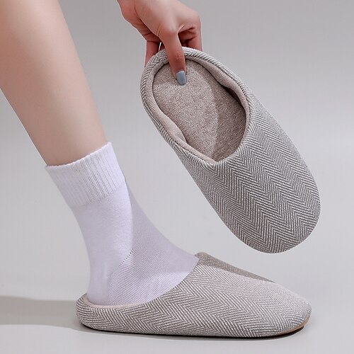 

Home Interior Slippers Warm Boots Lady