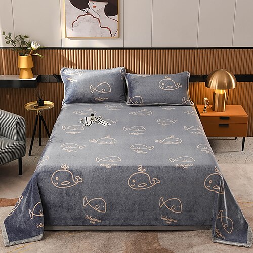 

Blankets Throws, Animal / Geometric Flannel Toison Warmer Tassel Soft Blankets