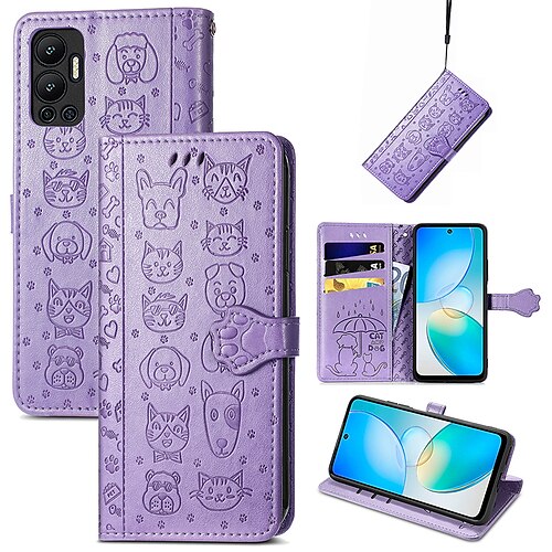 

telefono Custodia Per Apple Porta carte di credito S23 S22 S21 S20 Plus Ultra A73 A53 A33 A71 A51 A31 A72 A32 A52 Note 20 Ultra Portatile Con chiusura magnetica A portafoglio Cartoni animati TPU