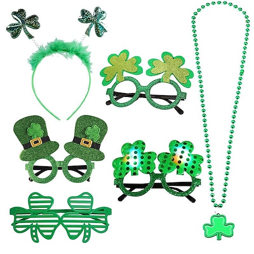 

st. patrick's day atmosphere party decoration irish set photo props