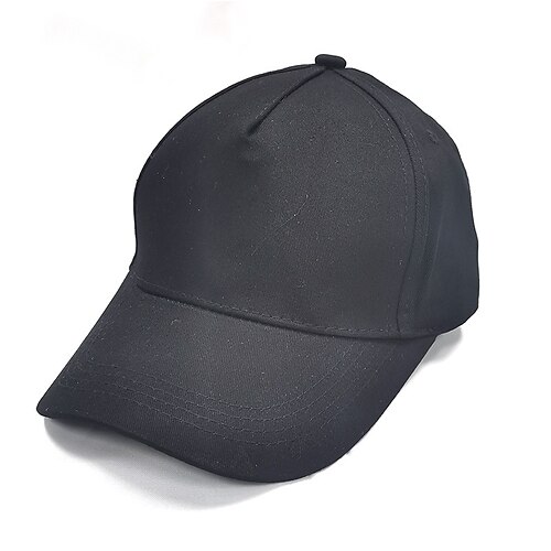 

Herre Baseballcaps Svart Hvit Bomull Gatemote Stilfull Fritid Daglig Friluftslklær Ferie عادي Solkrem