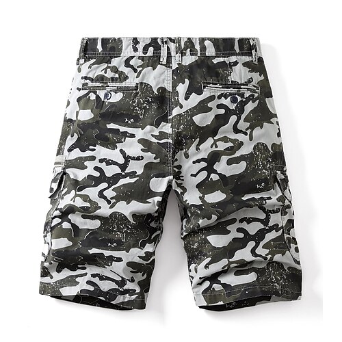 Men's Tactical Cargo Shorts Hiking Shorts Outdoor Portable Breathable  Foldable Lightweight Bottoms gray and white camouflage Sky Blue Fishing  Climbing Beach 29 30 31 32 34 2024 - $29.99