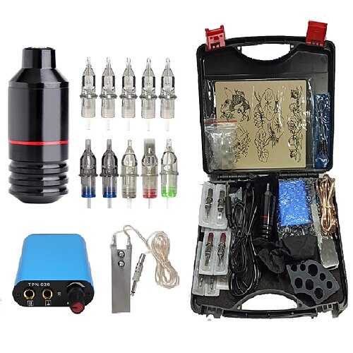 

BaseKey Kit professionale per tatuaggi Macchina del tatuaggio - 1 pcs Macchinette per Tatuaggio , Professionale / Silenzioso / Migliore qualità Metallo Penna del tatuaggio