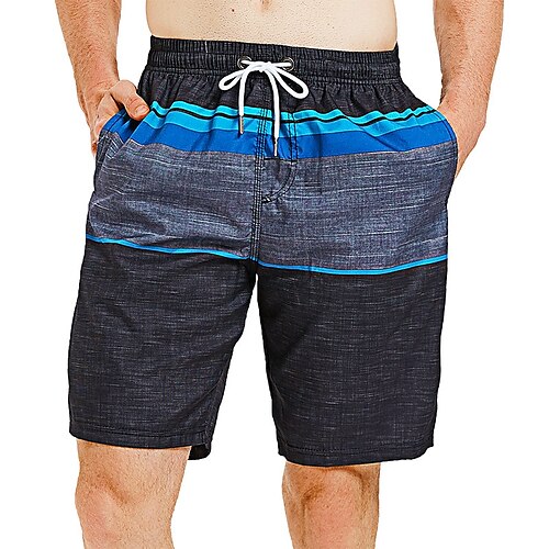

Per uomo Boxer da surf Pantaloncini da mare Boxer da mare Pantaloncini estivi Pantaloncini da spiaggia Tasche A cordoncino Vita elastica Collage Asciugatura rapida Esterno Per eventi Per uscire Boho