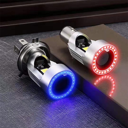 

motorcykel forlygte pære 55w led h4 hi/lo beam biler forlygte auto motorcykel led pære