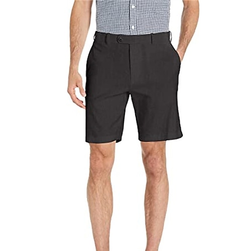 

Homme Short Short en lin Short d'été Short de plage Plein Respirable Doux Court Casual du quotidien Vacances Mélange de Lin Coton Mode Vêtement de rue Noir Blanche Non Elastique