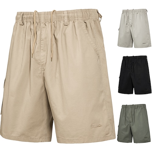 

Herre Cargoshorts kinesisk Arbeidsbukser Shorts Sommershorts Lomme Multi lomme Høydestigning Mønstret Anvendelig Utendørs Kalv lengde utendørs Avslappet Klassisk Chino Svart Militærgrønn Høy Midje