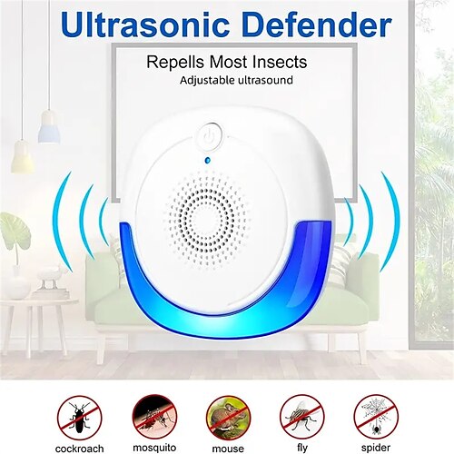 

repellente per insetti ad ultrasuoni repellente per insetti elettronico per interni applicabile a zanzare topi scarafaggi ragni e insetti