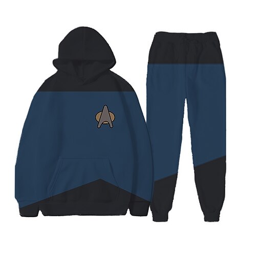 

Star Trek Pantalon Tenue Sweat à capuche Imprime Basique Pantalon Sweat à capuche Pour Homme Femme Unisexe Adulte Impression 3D 100 % Polyester Casual Quotidien