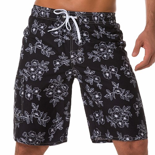 

Per uomo Pantaloncini da mare Boxer da mare Boxer da surf Pantaloncini da spiaggia Tasche A cordoncino Vita elastica Stampe astratte Asciugatura rapida Esterno Per eventi Per uscire Boho Hawaiano