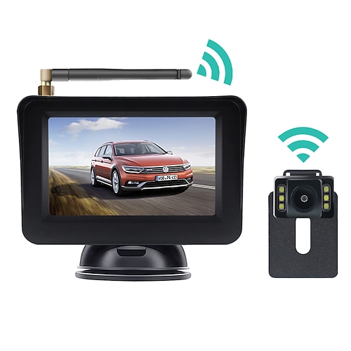 

ksj-430W 720p CCD Con Cable / Sin Cable 170 Grados Kit de vista trasera del coche AHD para Coche Cámara de marcha atrás