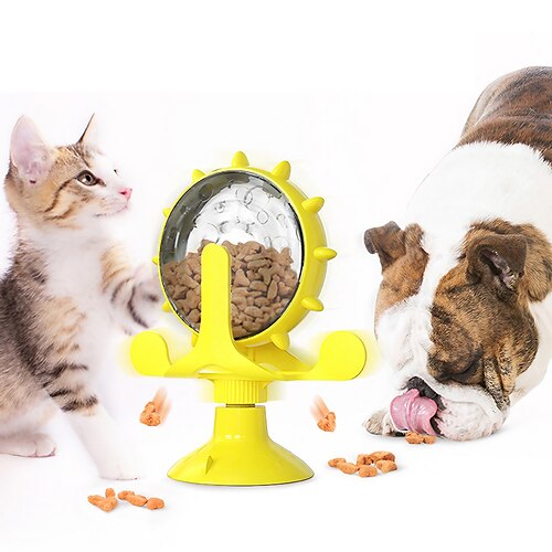 

Chien Chat Mangeoires / Bols pour chien et chat Plastique Portable Durable Aucun déversement Couleur Pleine Jaune Rose Bleu Bols alimentation Intérieur Usage quotidien Utilisation Professionnelle