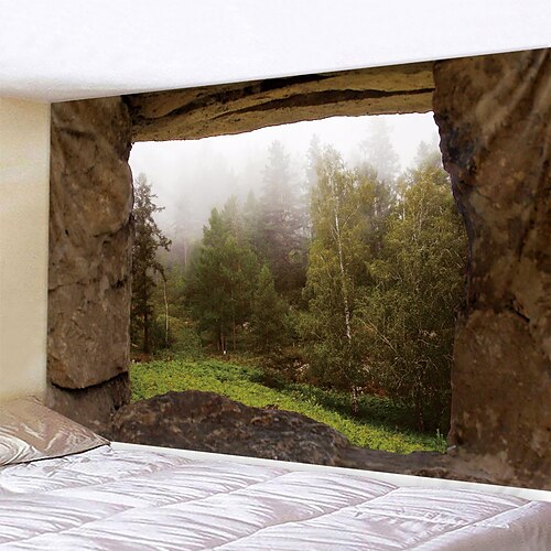 

naturale grande arazzo da parete grotta art decor fotografia sfondo coperta tenda da appendere casa camera da letto soggiorno decorazione