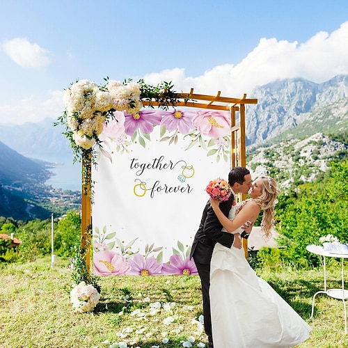 

Casamento grande parede tapeçaria arte decoração fotografia pano de fundo cobertor cortina pendurado casa quarto sala de estar decoração