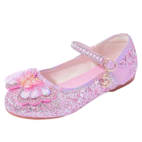 

Fille Ballerines du quotidien Paillettes Chaussures habillées Lolita Gomme Polyuréthane Portable Absorption des chocs Haute élasticité Chaussures de princesse Grands enfants (7 ans et ) Petits