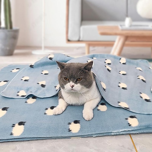 

Otoño e invierno, manta cálida y cómoda para mascotas, manta para dormir de oveja, manta lavable para gatitos y cachorros, manta para dormir para mascotas, manta para mascotas