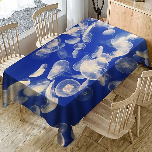 

Tablecloth Rectangle Table Cloth Spring Tablecloth Round Outdoor Cloth Table Cover Oval For Picnic,Wedding,Dining,Easter