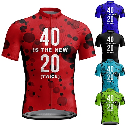 

21Grams Per uomo Maglia da ciclismo Manica corta Bicicletta Maglietta Superiore con 3 tasche posteriori Ciclismo da montagna Cicismo su strada Traspirante Traspirazione umidità Asciugatura rapida