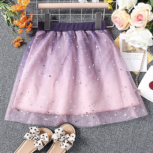 

Bambino (1-4 anni) Da ragazza Gonna Stella Di tendenza Prestazioni 3-7 anni Estate Viola