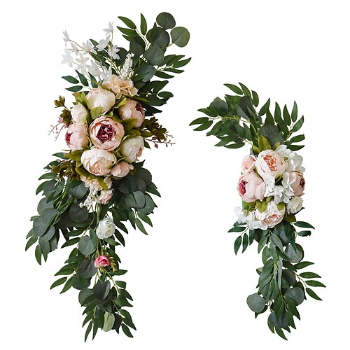 

Wedding Flower Decoration Rose Peony Wedding Guest Card Decoration Wedding Arch Lintel