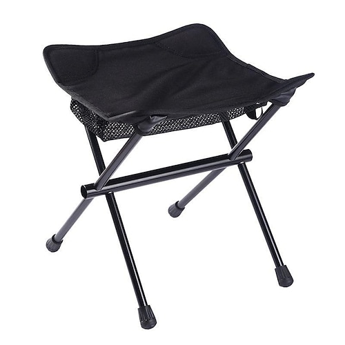 

Mini silla plegable de aleación de aluminio maza 7075 portátil para exteriores, ligera y compacta, para acampar, barbacoa, taburete de dibujo para pesca