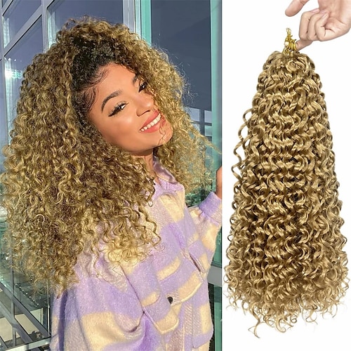 Crochet Hair 12 Inch 8 Packs Gogo Curl Curly Crochet Hair Beach Curl  Crochet Hair Extensions Ocean Wave Crochet Hair For Black Women 2024 -  $58.99