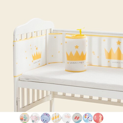 

Summer 3d Sandwich Mesh Breathable Universal Baby Anti-Collision Children's Bed Circumference Generation Of Baby Cot Circumference Kit