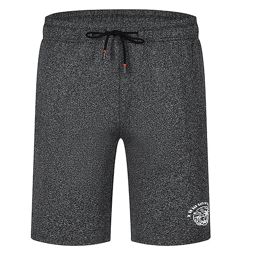 

Homme Short athlétique Short actif Short Short de plage Shorts décontractés Poche Cordon Taille elastique Plein Confort Séchage rapide Longueur genou Extérieur Vacances Sortie mode Classique Noir