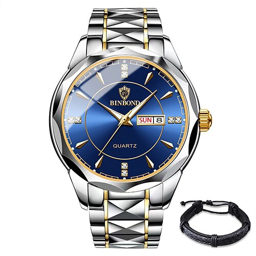 

Montre Montres à quartz pour Hommes Analogique Quartz Métal Mode mode Style formel Imperméable Calendrier Noctilumineux Alliage Alliage Thème classique Mode