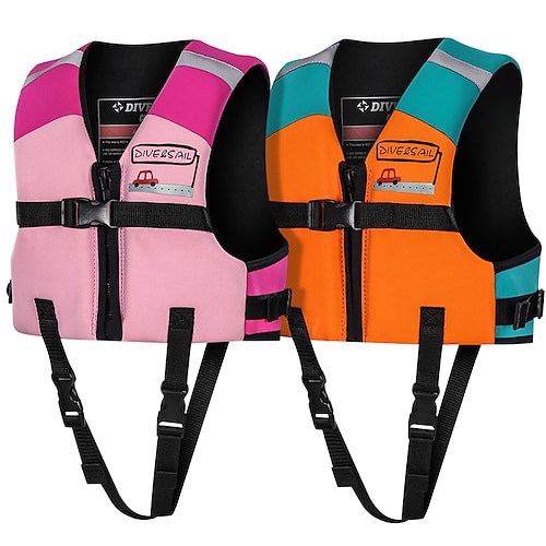 

Dive&Sail Redningsvest Svømning Sejlads Neopren Svømning Surfing Sejlads Redningsvest til Børn
