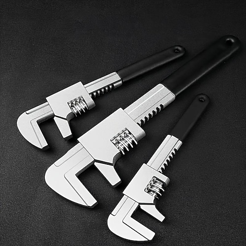 

Multi Functional Right Angle Adjustable Wrench Large Open Adjustable Universal Wrench Pipe Wrench Water Pump Pliers