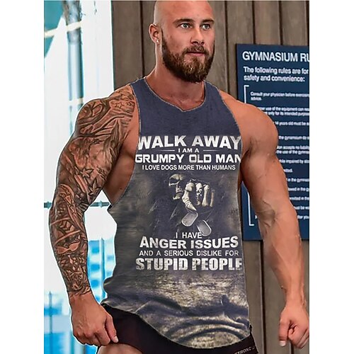 

Per uomo Canotta da corsa Canotta da palestra Senza maniche Gilet / Gilet Sportivo Athleisure Traspirante Traspirazione umidità Morbido Fitness Allenamento in palestra Corsa abbigliamento sportivo