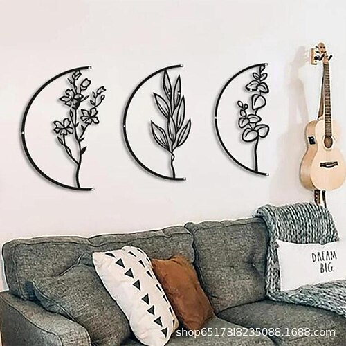 

1 pc fleurs art mural en métal décoration extérieure sculpture murale antirouille idéale pour le jardin, la maison, la ferme, le patio et la chambre