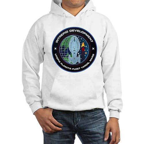 

Star Trek Traje de cosplay Sudadera Estampado Bolsillo delantero Gráfico Sudadera Para Hombre Mujer Unisexo Adulto Estampado en caliente 100% Poliéster Casual Diario