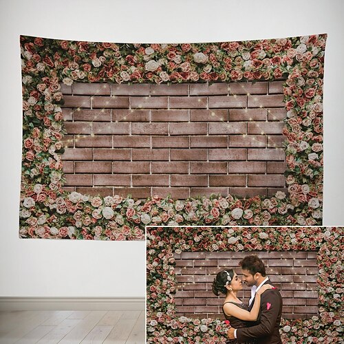 

Wedding Large Wall Tapestry Proposal Art Decor Photograph Backdrop Blanket Curtain Hanging Home Bedroom Living Room Decoration