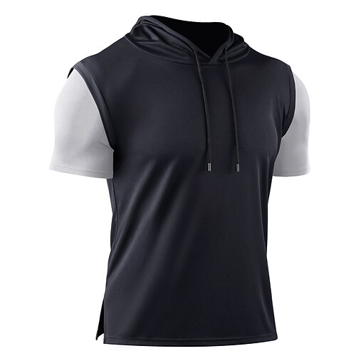 

Per uomo T-shirt da corsa Maglia da palestra Spacco Manica corta Superiore Sportivo Athleisure Traspirante Morbido Corsa Jogging Addestramento abbigliamento sportivo Abbigliamento sportivo Color Block