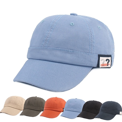 

Herre Baseball kasket Snapback hat Sort Navyblå Bomuld Gade Stilfuld Afslappet Daglig Udendørsbeklædning Ferie Vanlig Solcreme