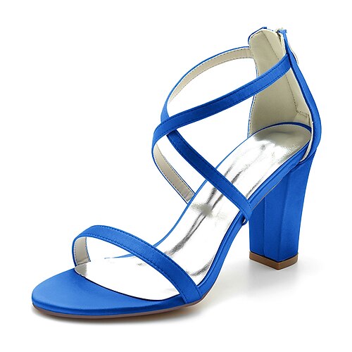 

Per donna scarpe da sposa Scarpe da sera Tacchi a spillo Tacchi con cinturino incrociato Matrimonio Feste Scarpe da sposa Scarpe da damigella d'onore Quadrato Occhio di pernice Elegante minimalismo