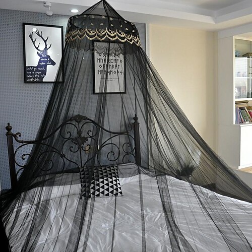 

Simple Embroidered Folding Mosquito Netfor wedding