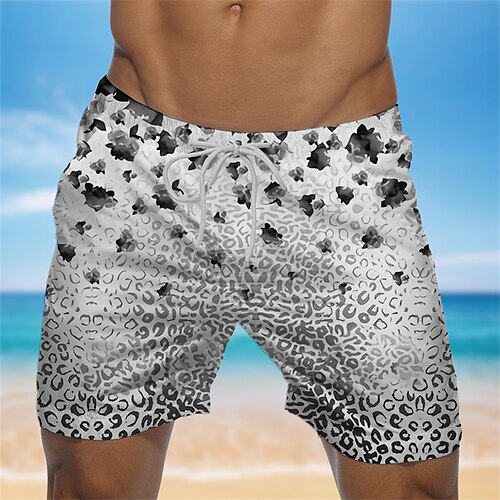 

Per uomo Boxer da surf Pantaloncini da mare Boxer da mare Pantaloncini estivi Pantaloncini da spiaggia A cordoncino con fodera in rete Vita elastica Fantasia geometrica Stampe astratte Asciugatura